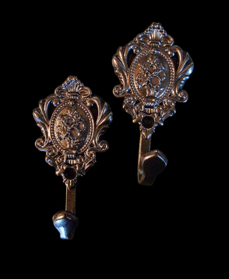 Victorian gothic wall hooks